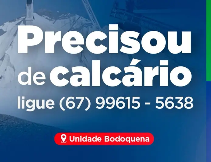 Calcário de alta qualidade direto da jazida: aumente a produtividade da sua lavoura com preço competitivo e entrega garantida