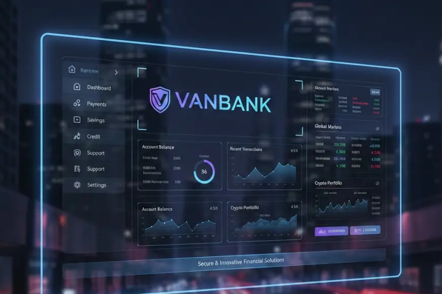 VANBANK: Sua vida financeira merece um upgrade. Conheça a plataforma digital completa