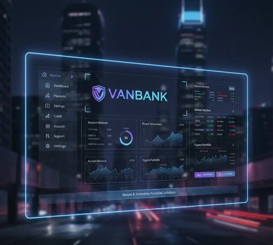 VANBANK: Sua vida financeira merece um upgrade. Conheça a plataforma digital completa