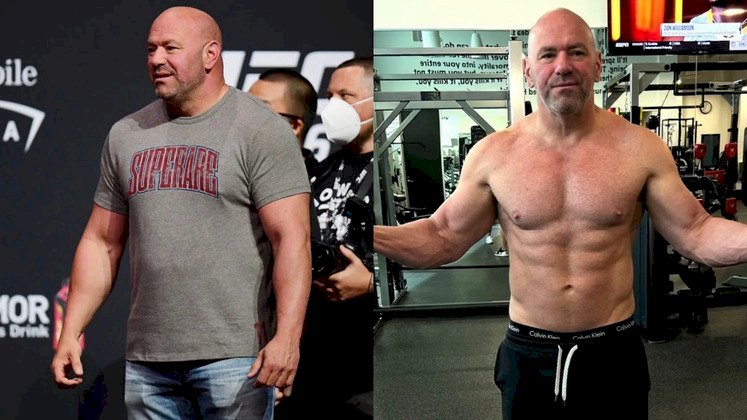 Chefão do UFC muda hábitos, perde 14 kg e ostenta corpo definido
